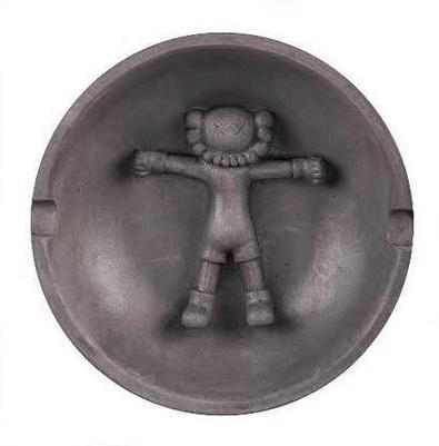 Aschenbecher RELIEF dunkelgrau