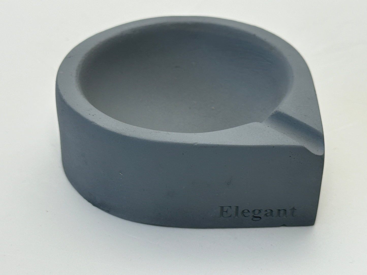 Aschenbecher TROPFEN hellgrau