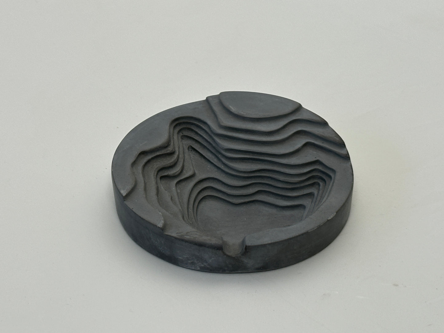Aschenbecher WELLEN schwarz