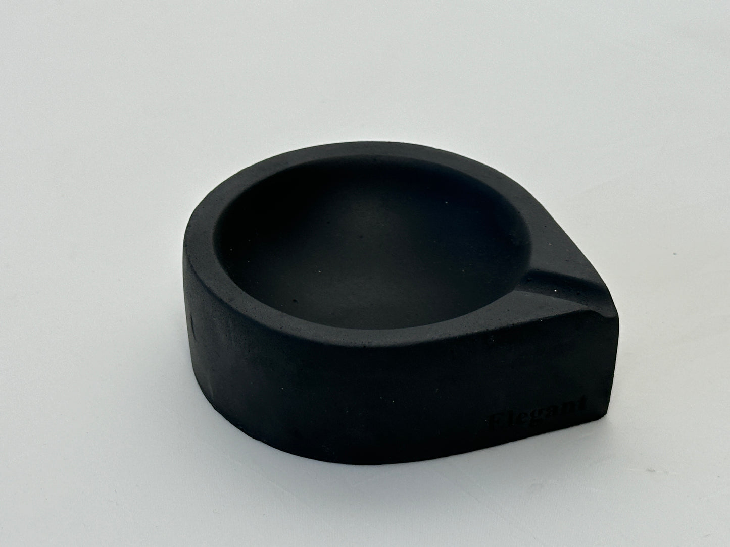 Aschenbecher TROPFEN schwarz